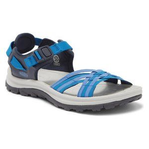 NEW KEEN Size 8 Women's Terradora II Strappy Open Toe Sandal Navy/ Mykonos Blue